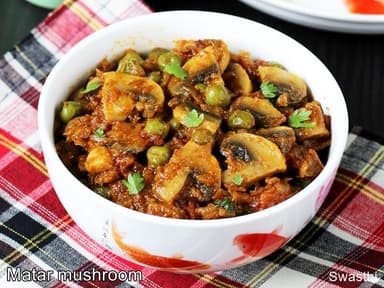 Matar Mushroom Curry