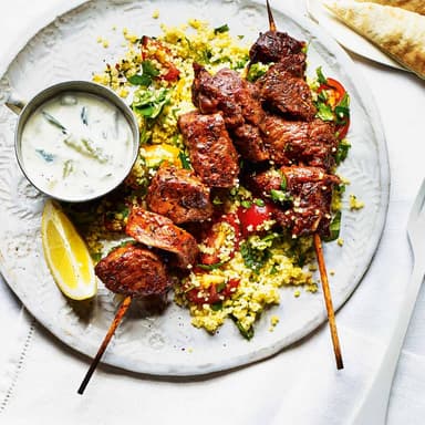 Minted Lamb Tikka