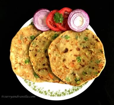 Stuffed Paratha (mix veg)